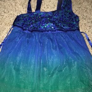 Justice sparkly shirt